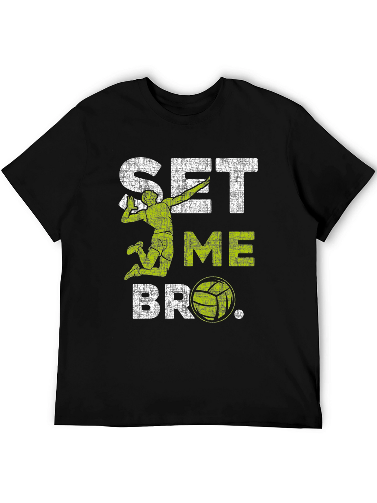 Set Me Bro Volleyball Graphic Tee