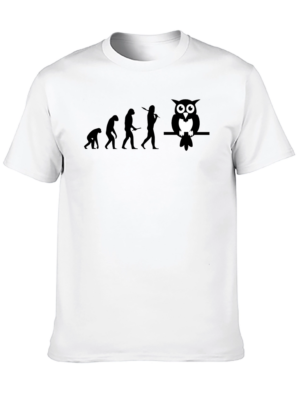 Evolution of Owl T-Shirt