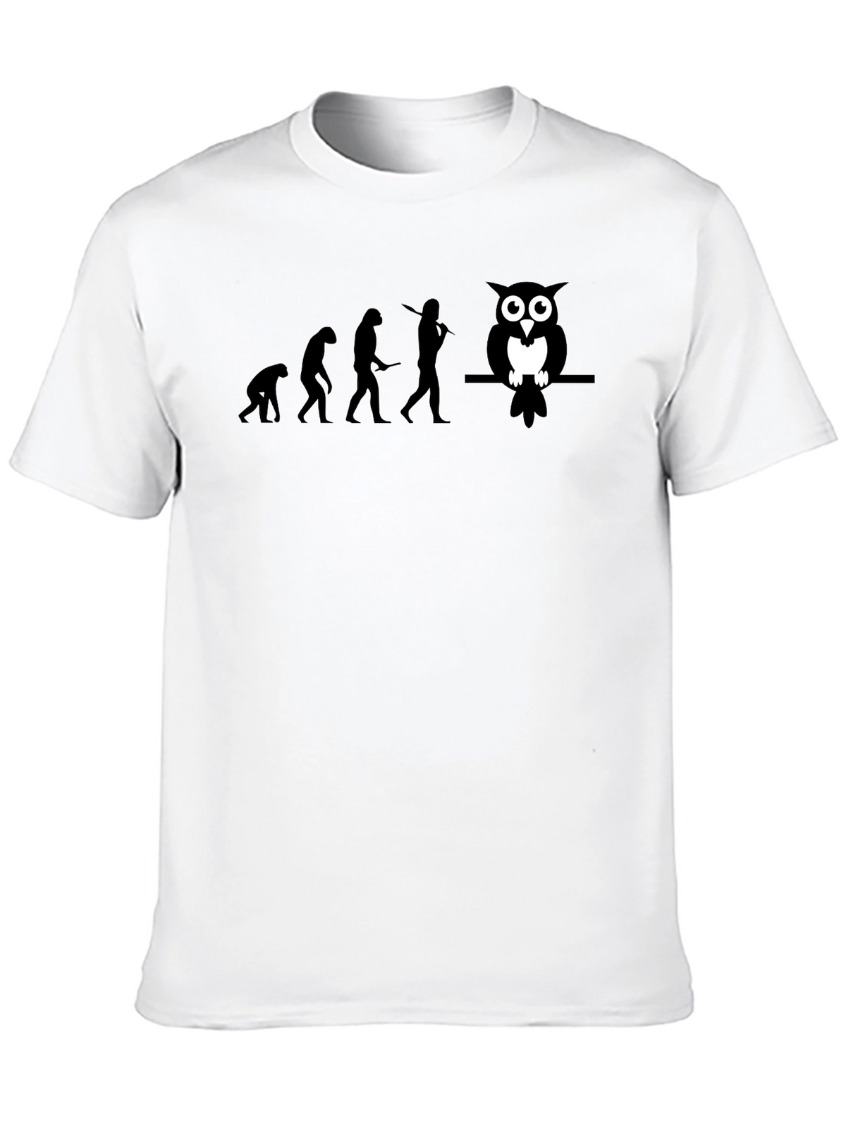 Evolution of Owl T-Shirt