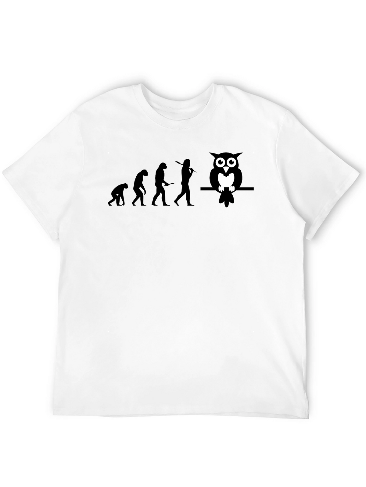 Evolution of Owl T-Shirt