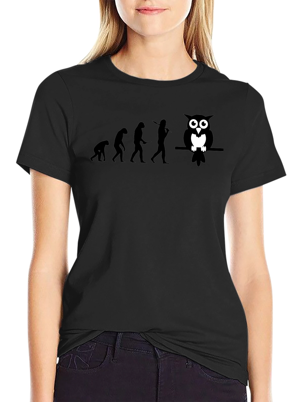 Evolution of Owl T-Shirt