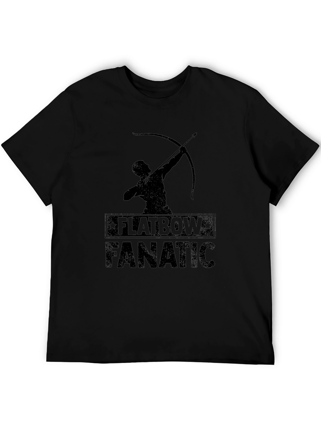 Flatbow Fanatic Black T-Shirt