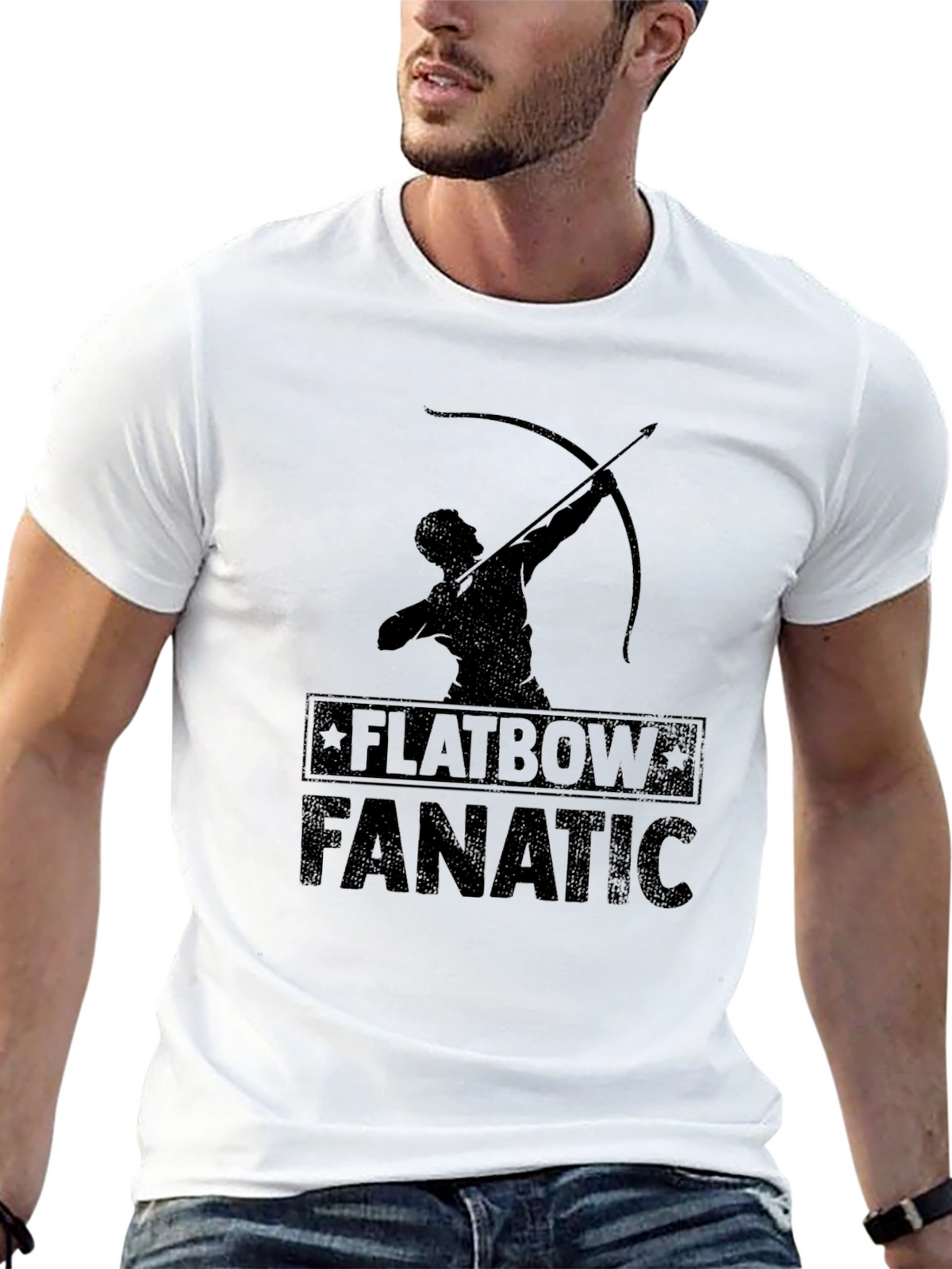 Flatbow Fanatic Black T-Shirt