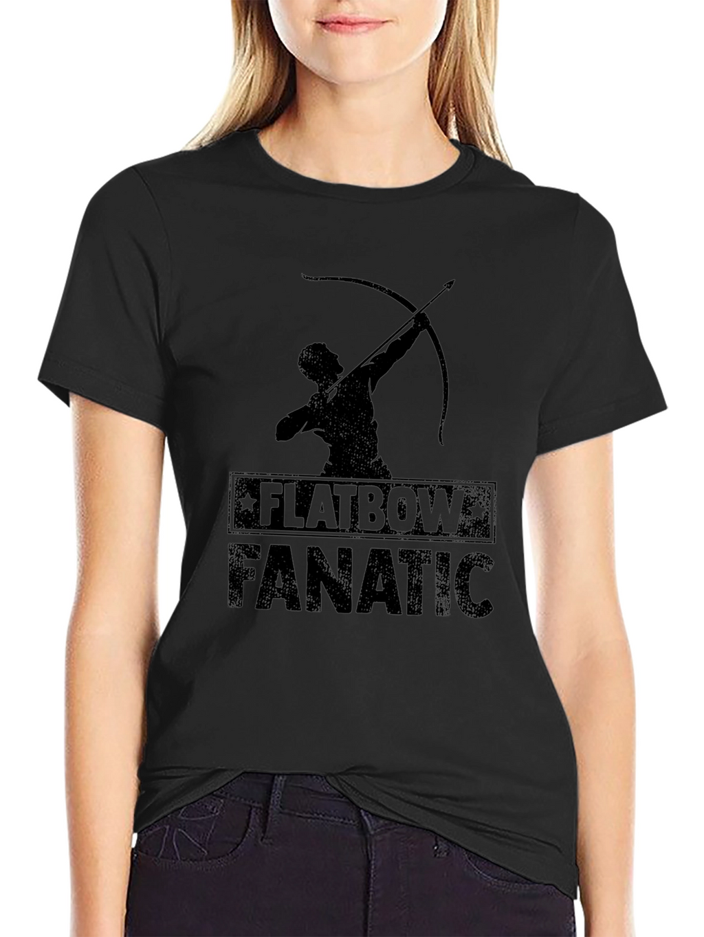 Flatbow Fanatic Black T-Shirt