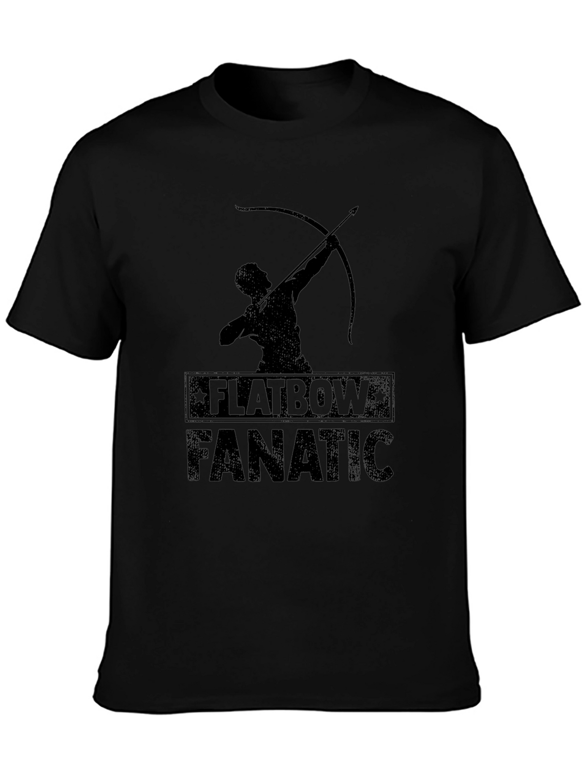 Flatbow Fanatic Black T-Shirt