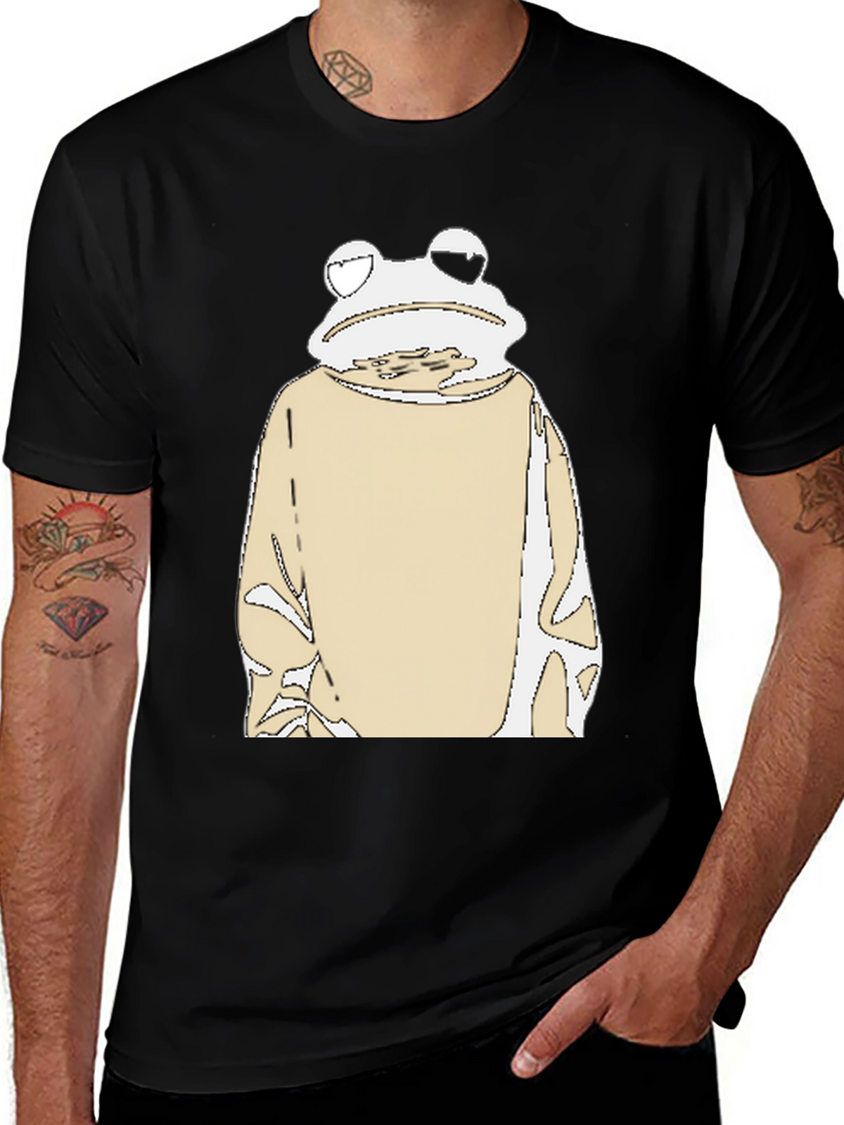 Frog Wearing Clothes T-Shirt - Unique Design