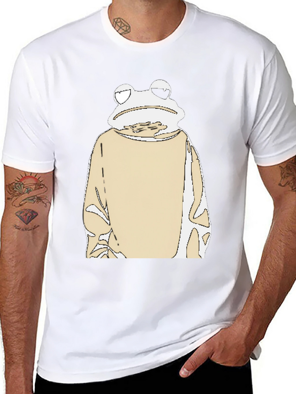 Frog Wearing Clothes T-Shirt - Unique Design