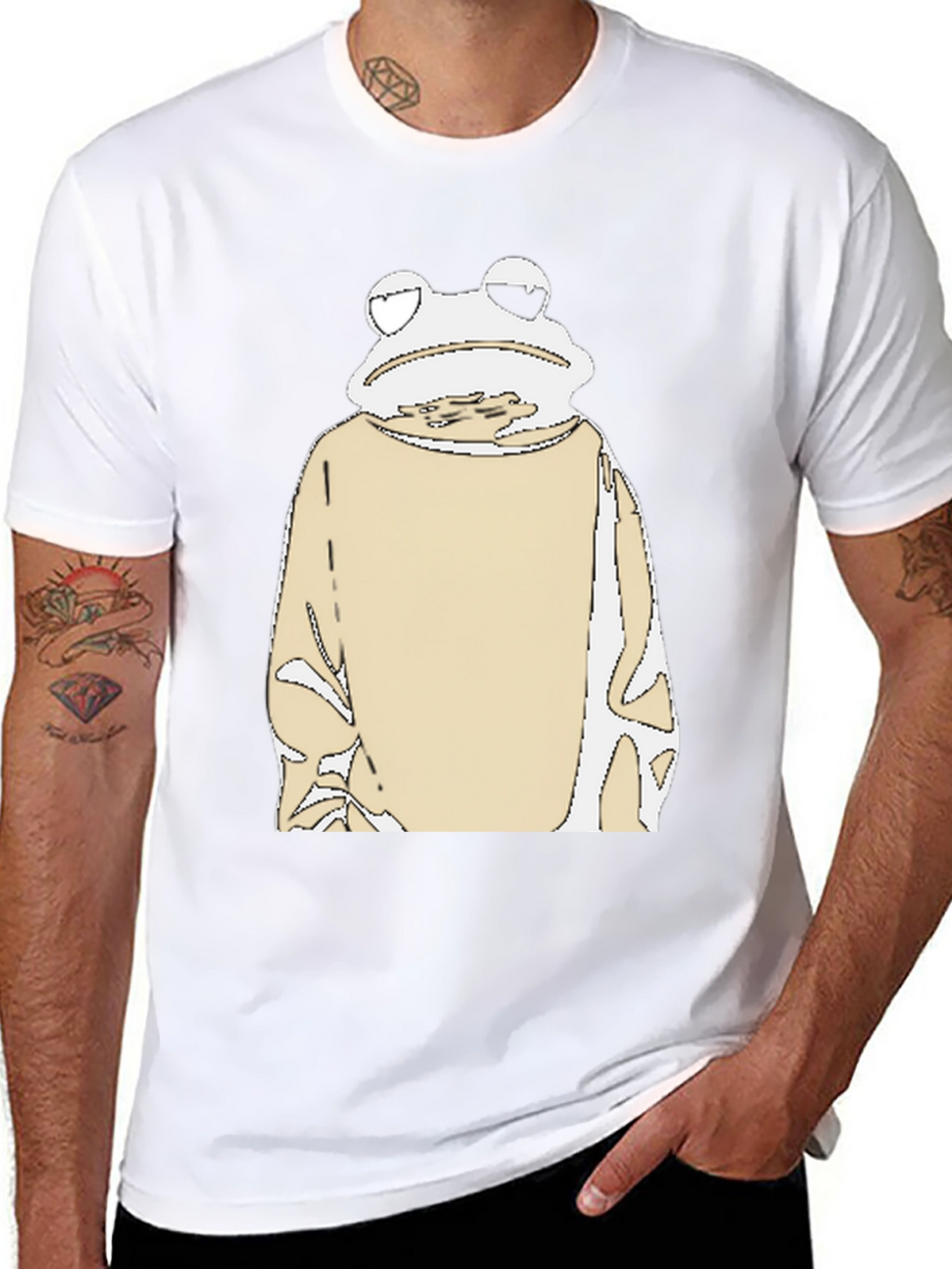 Frog Wearing Clothes T-Shirt - Unique Design