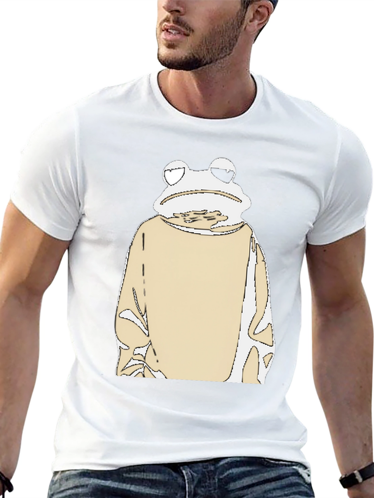 Frog Wearing Clothes T-Shirt - Unique Design