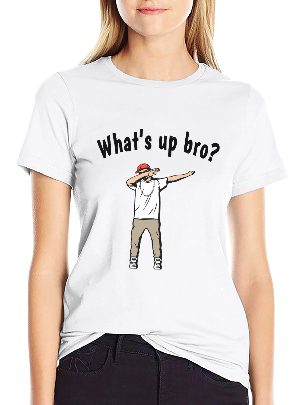 Dabbing Hip Hop Graphic Tee - Cool & Trendy!