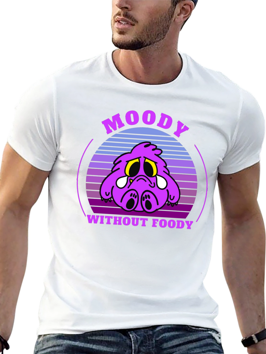 Moody Without Foody Graphic Tee