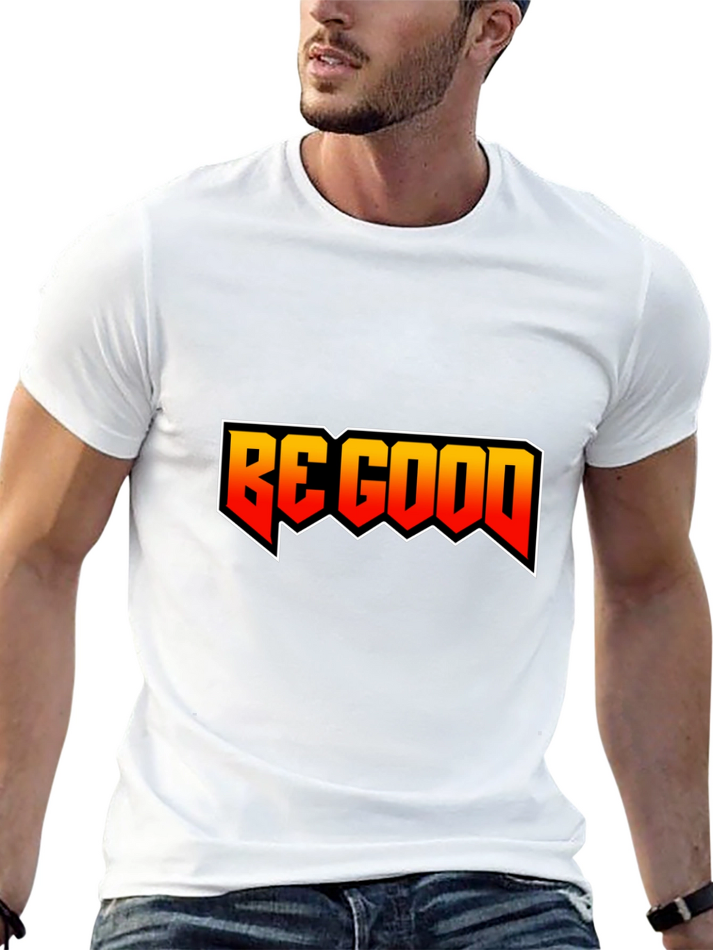 Be Good Graphic T-Shirt - Retro Style