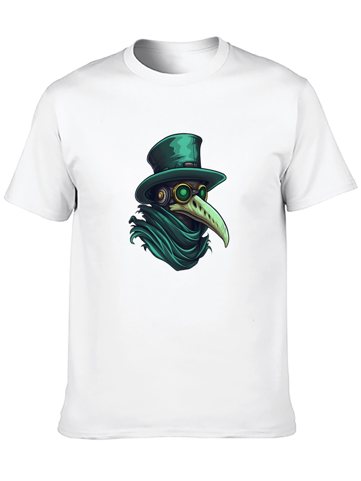 Plague Doctor Graphic Tee - Stylish Unisex T-Shirt