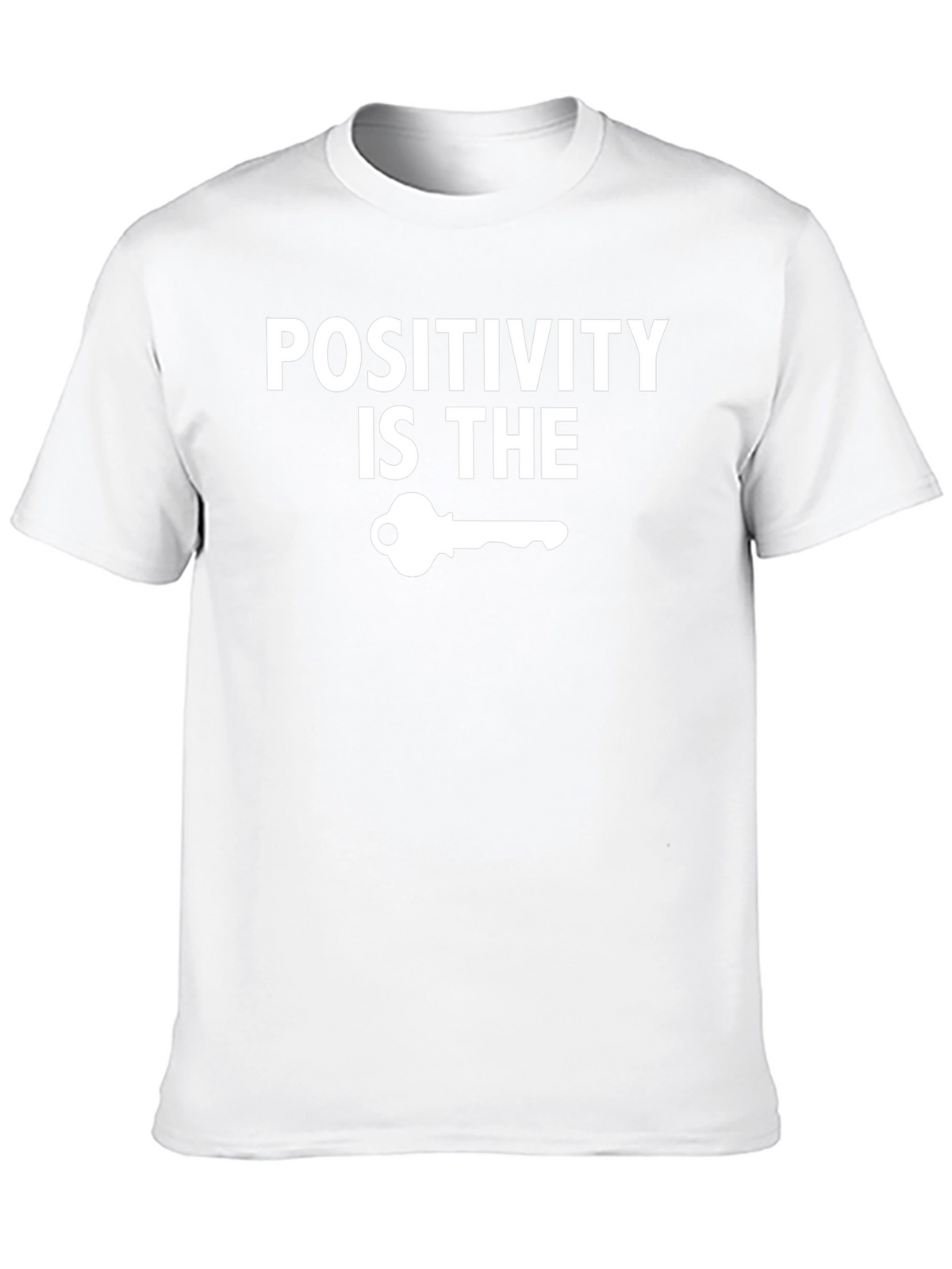 Positivity Key T-Shirt - Motivational Graphic Tee