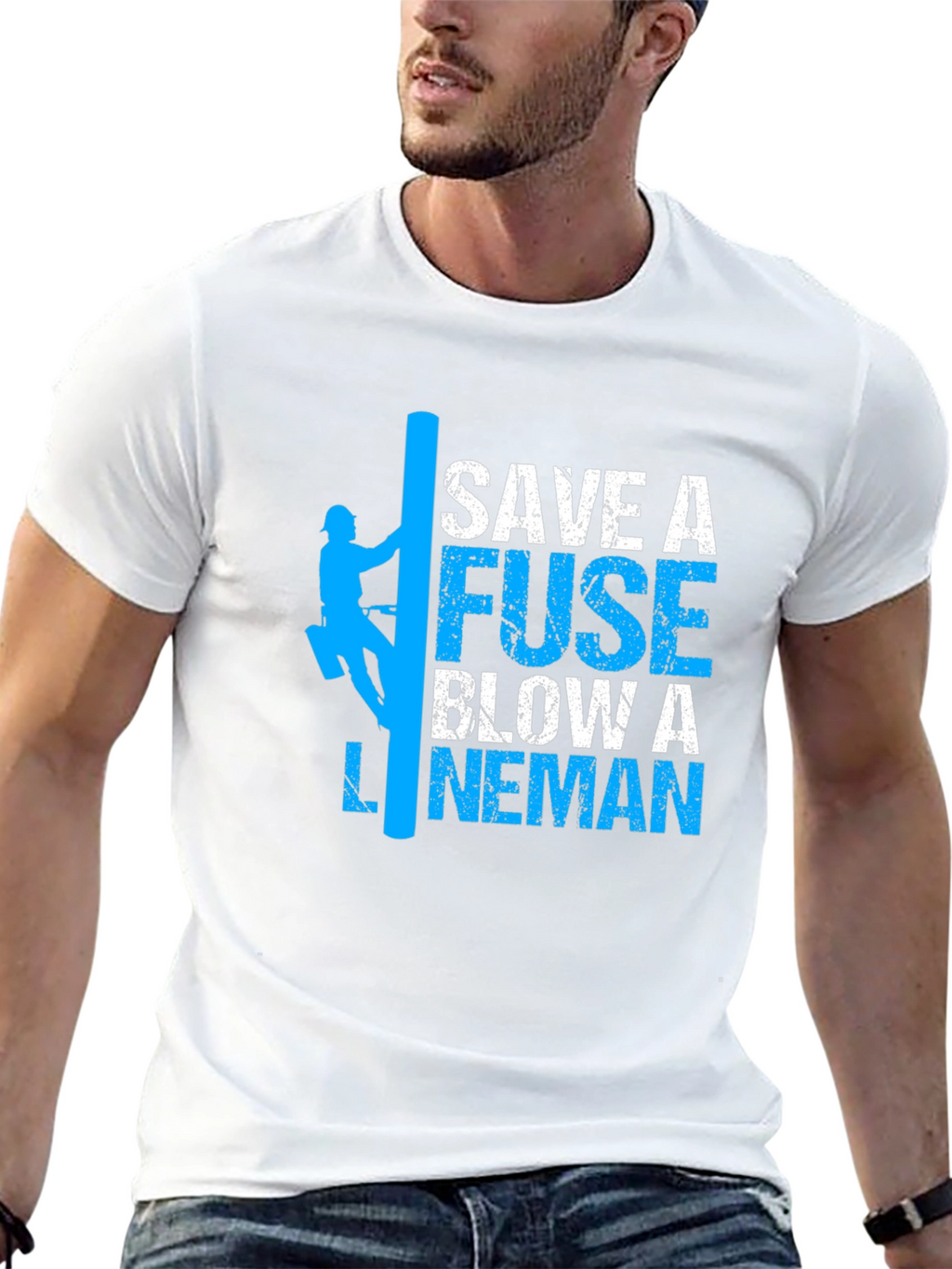 Save a Fuse Lineman T-Shirt