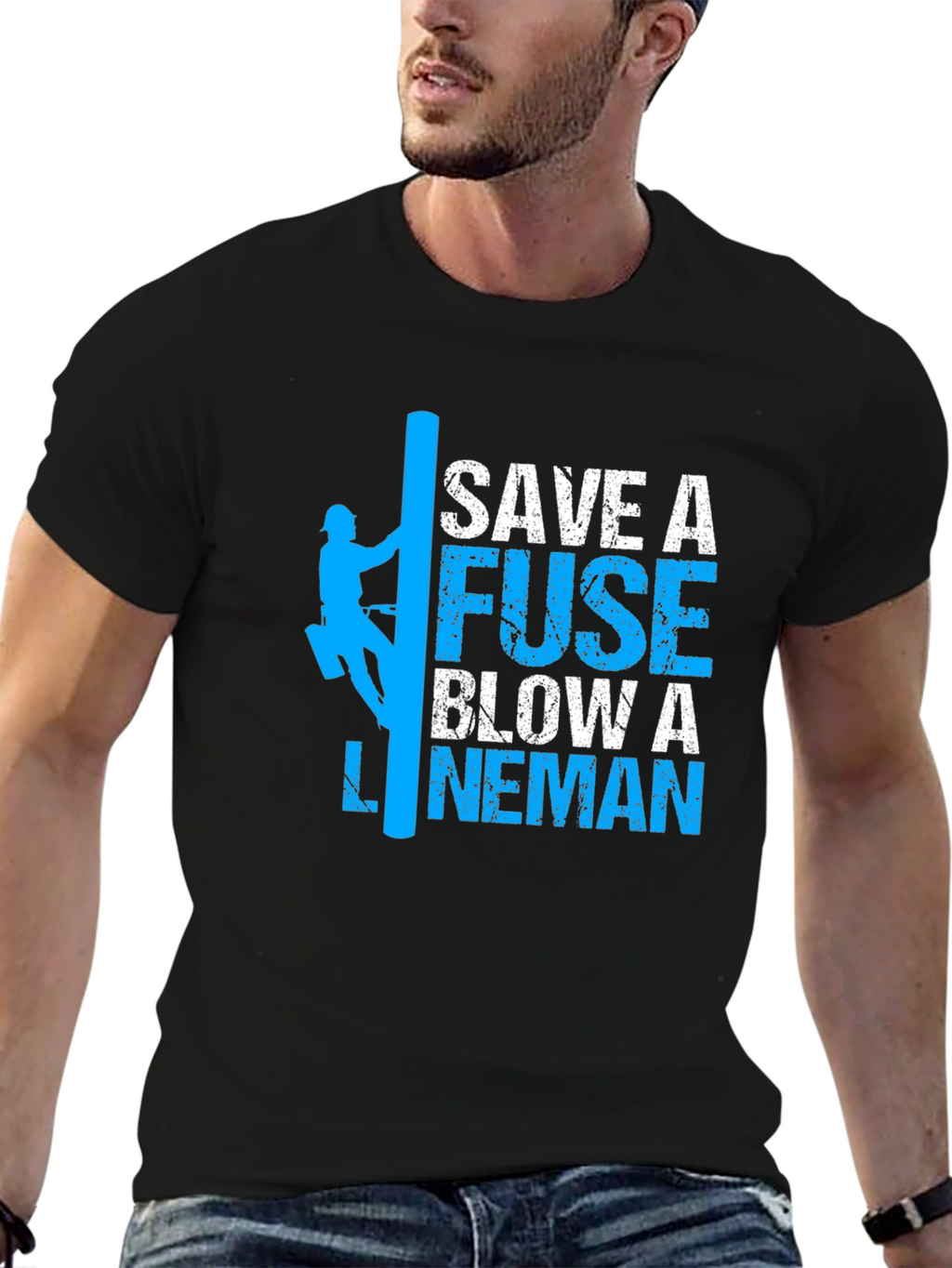 Save a Fuse Lineman T-Shirt