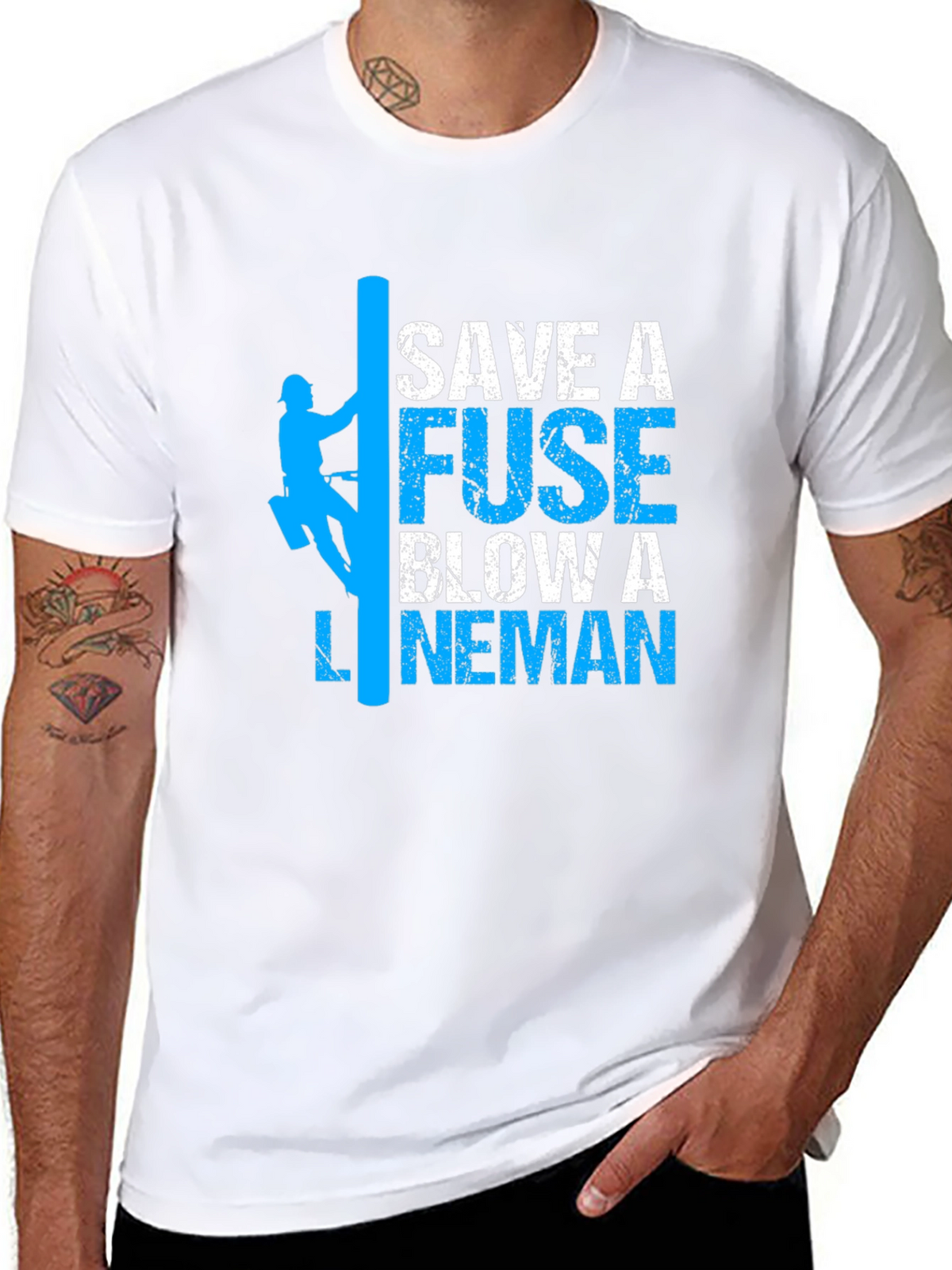 Save a Fuse Lineman T-Shirt