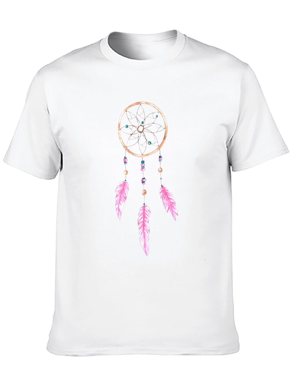 Dreamcatcher Graphic Tee - Black Cotton Comfort