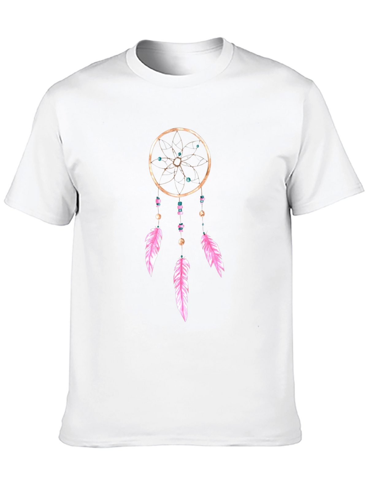 Dreamcatcher Graphic Tee - Black Cotton Comfort