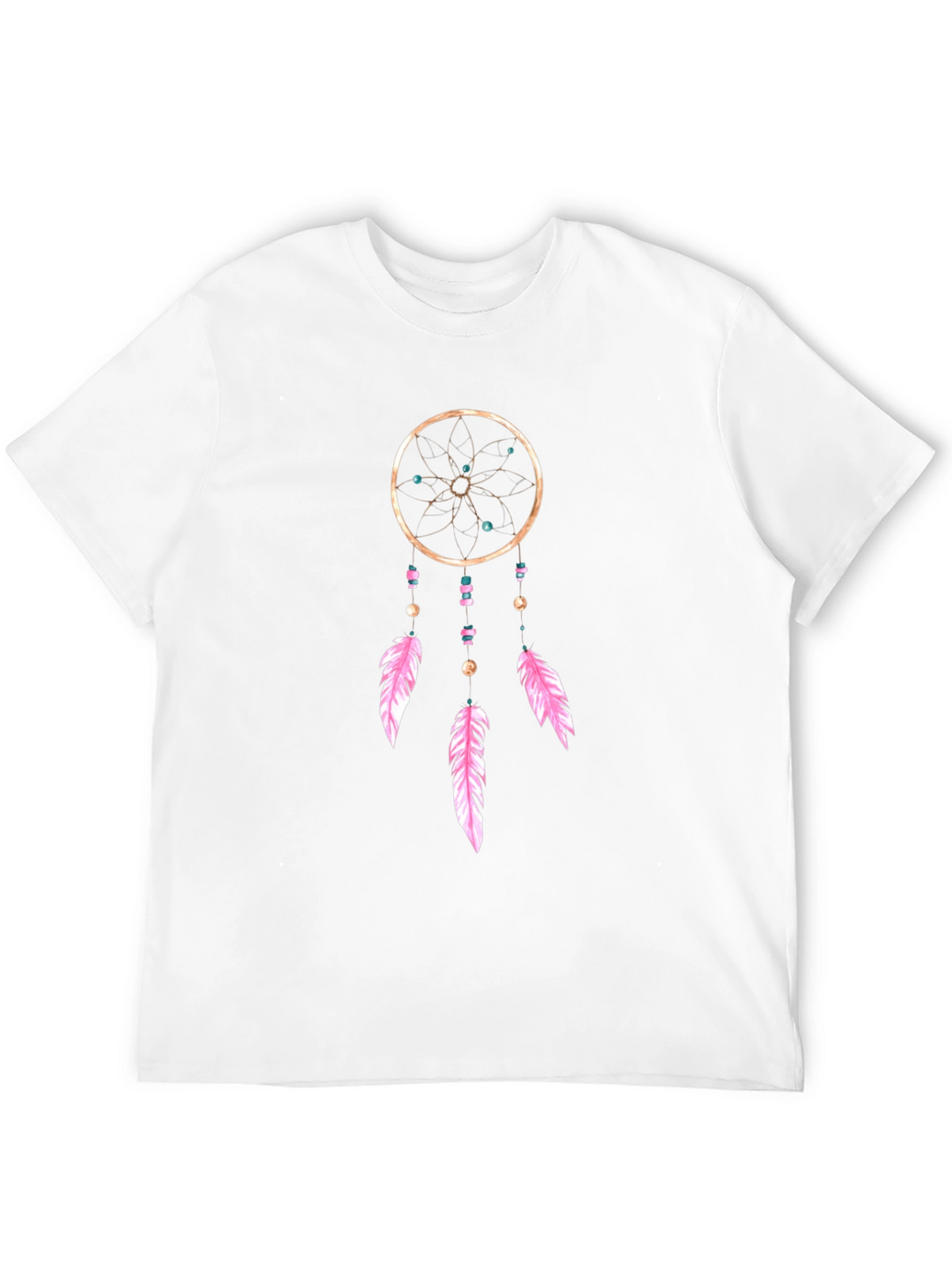 Dreamcatcher Graphic Tee - Black Cotton Comfort
