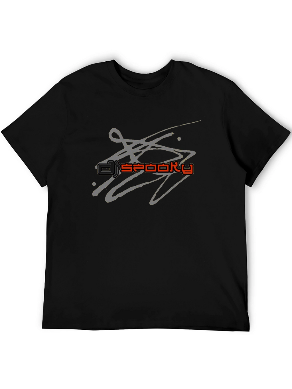 DJ Spooky Graphic Black T-Shirt