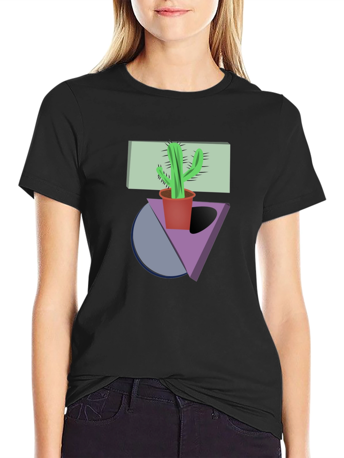 Cactus Graphic Tee - Stylish & Unique