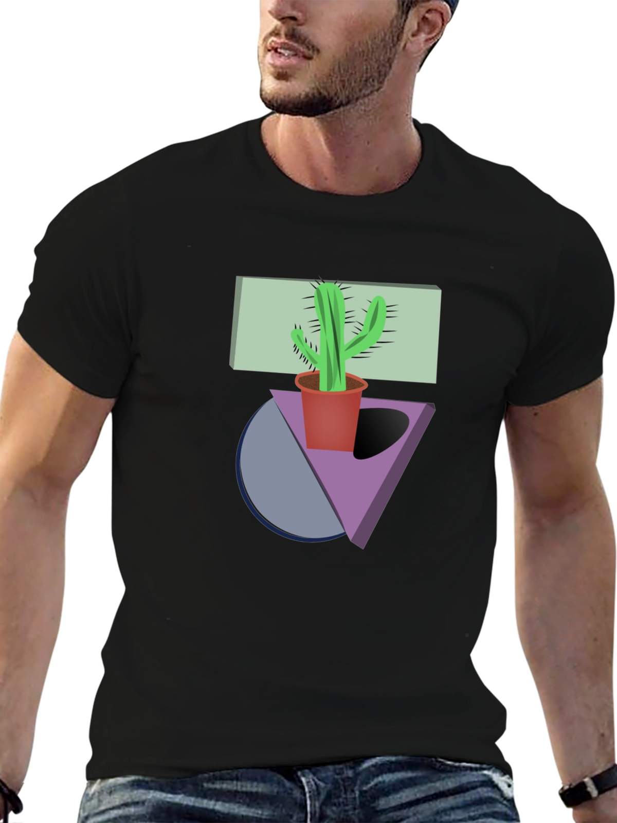 Cactus Graphic Tee - Stylish & Unique