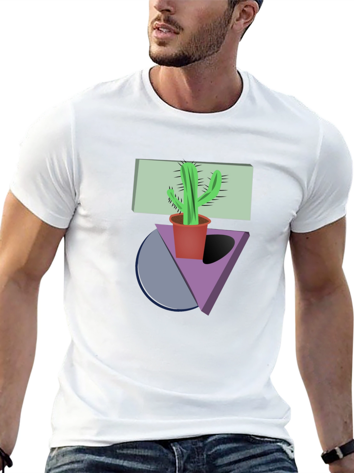 Cactus Graphic Tee - Stylish & Unique