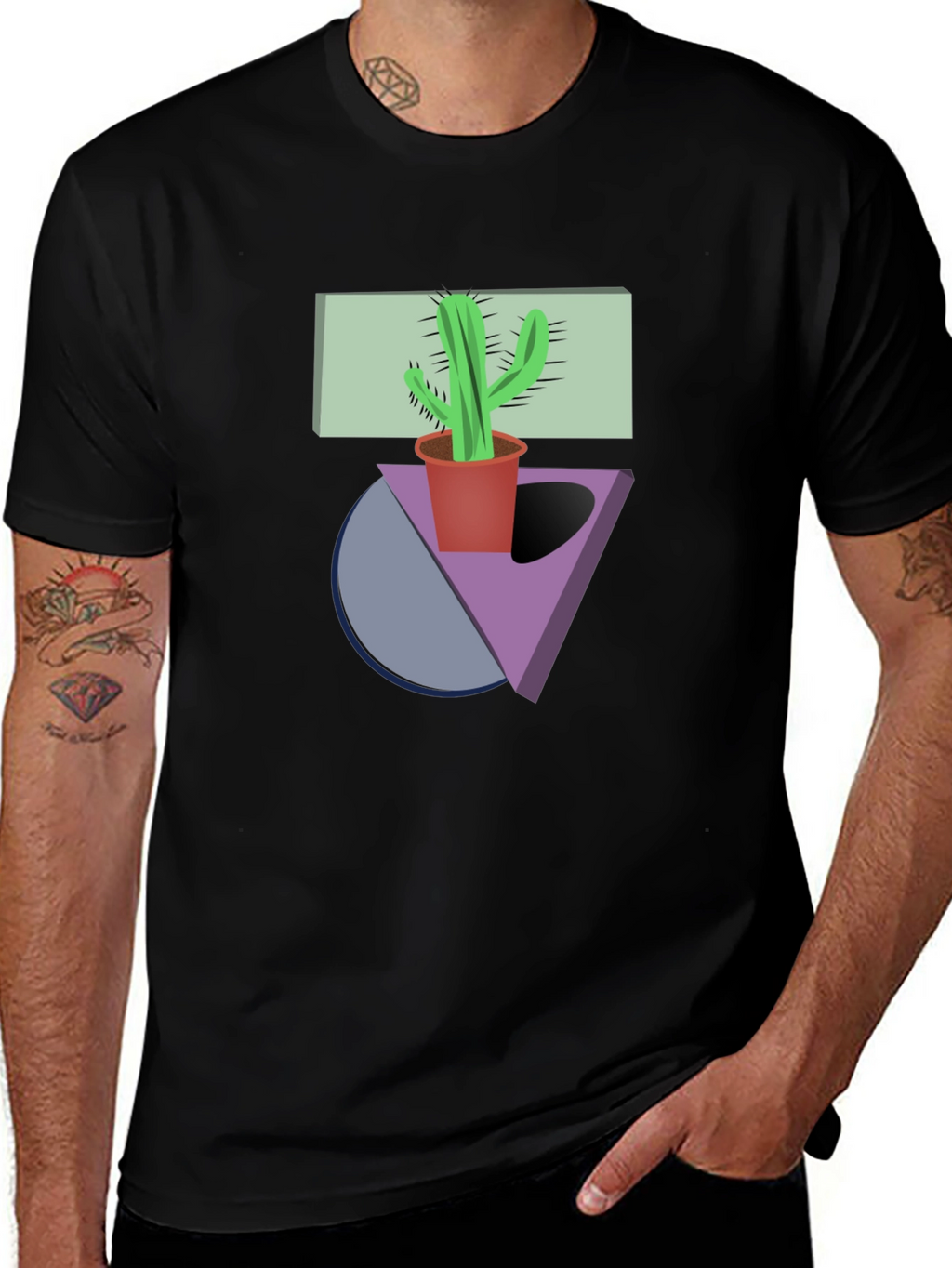 Cactus Graphic Tee - Stylish & Unique