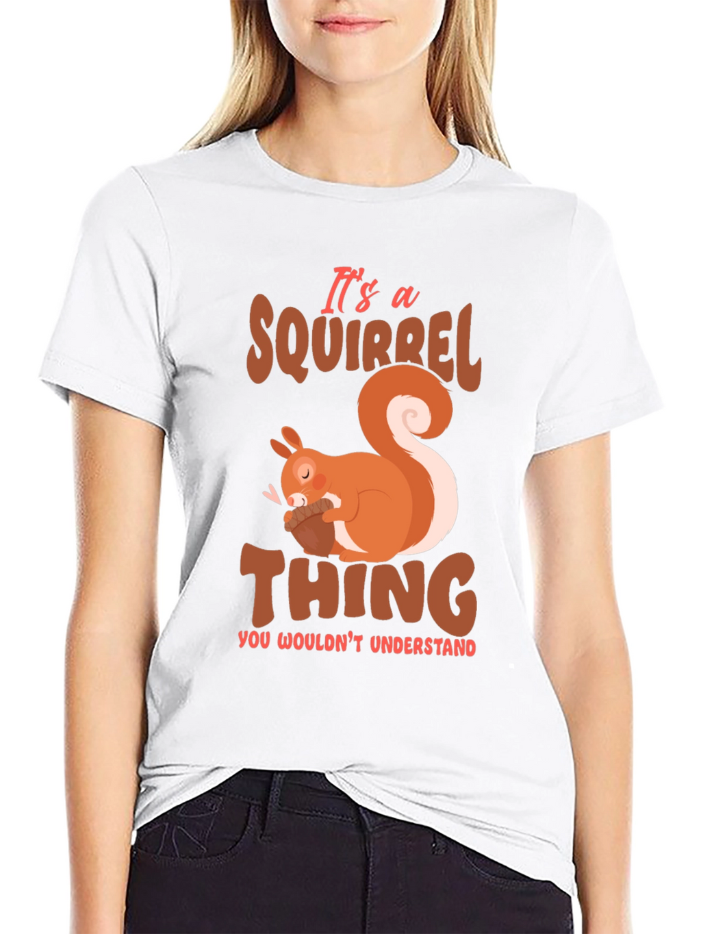 Squirrel Thing T-Shirt - Cute Animal Graphic Tee