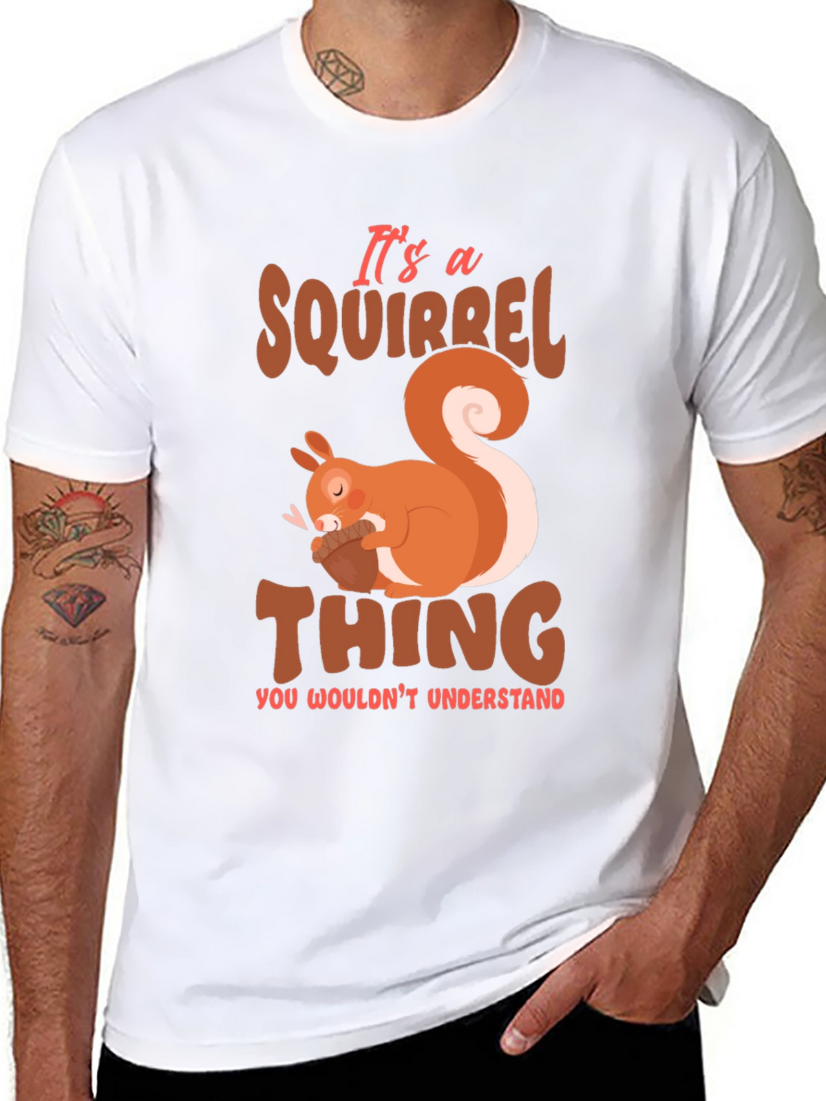 Squirrel Thing T-Shirt - Cute Animal Graphic Tee