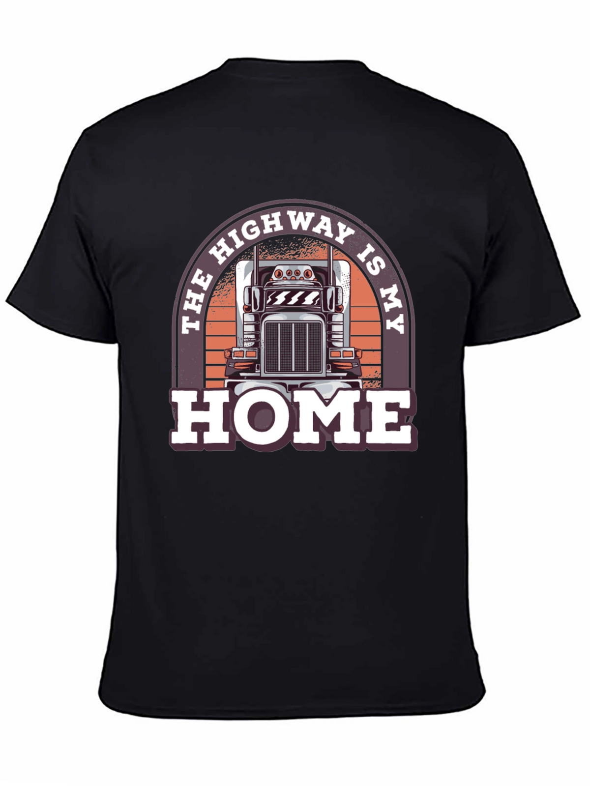 Highway Is My Home Trucker T-Shirt