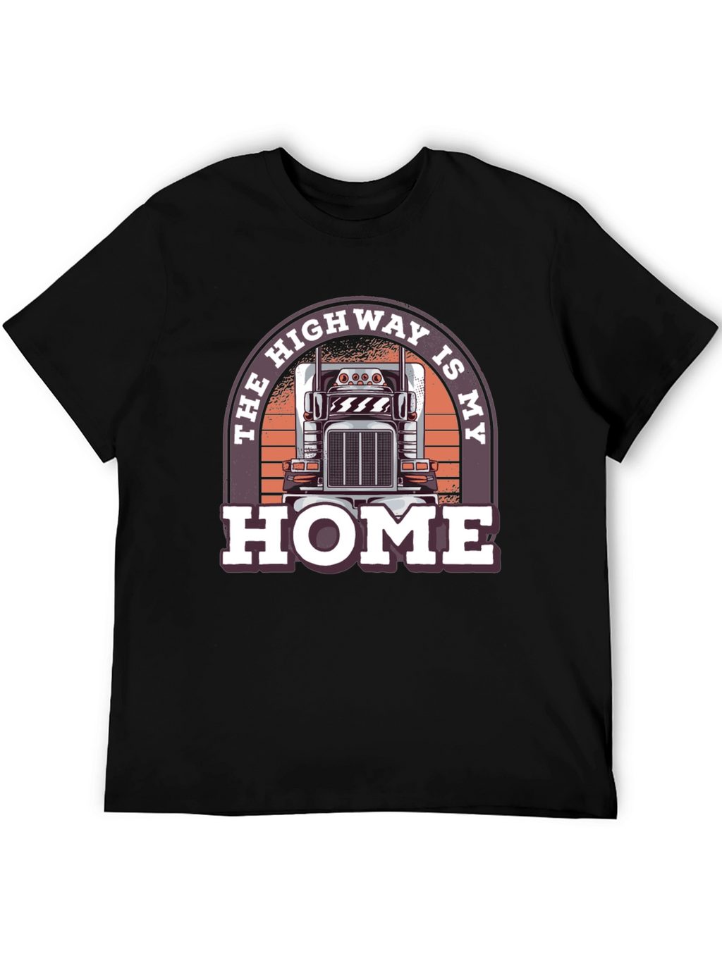Highway Is My Home Trucker T-Shirt