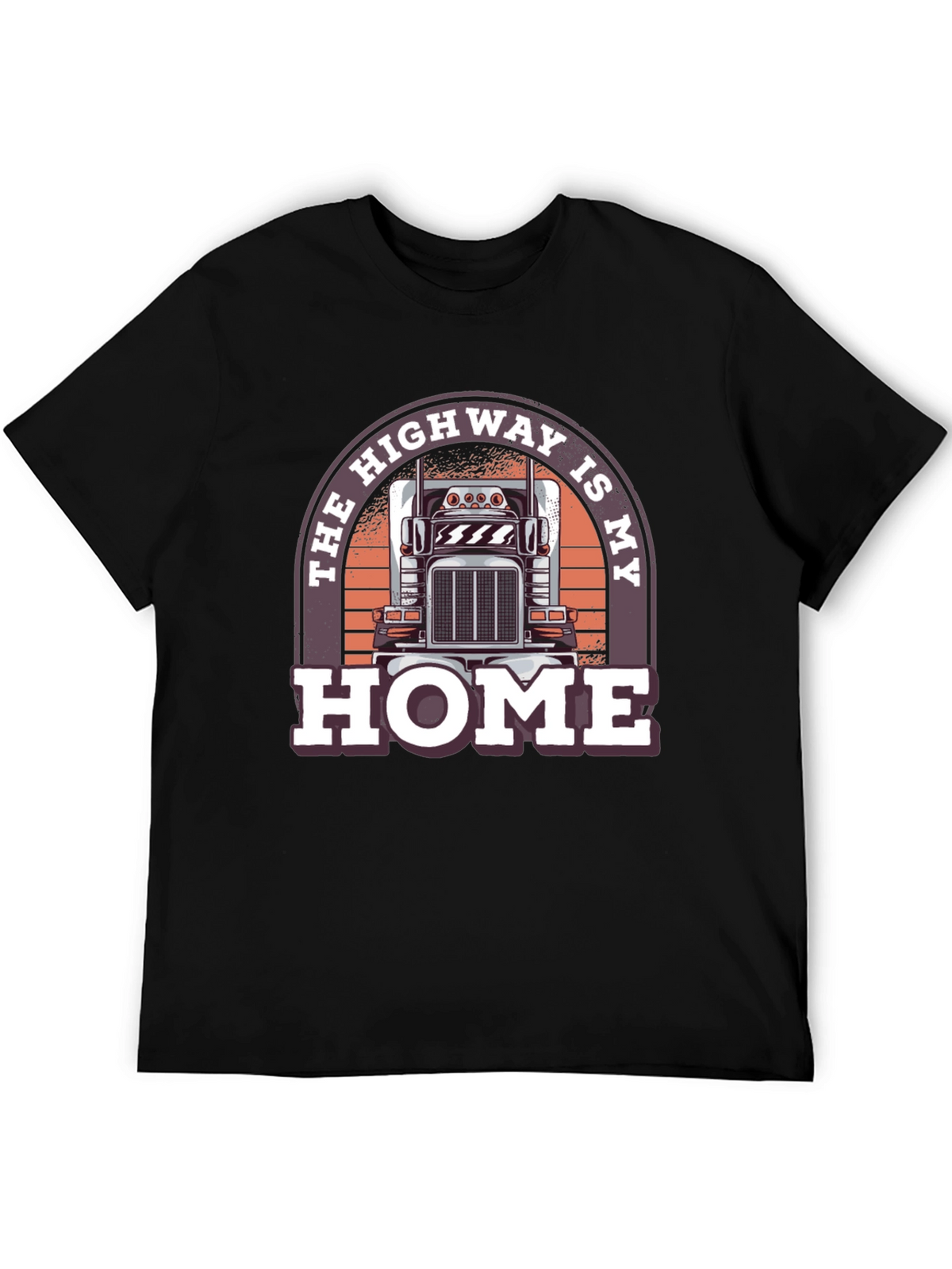 Highway Is My Home Trucker T-Shirt
