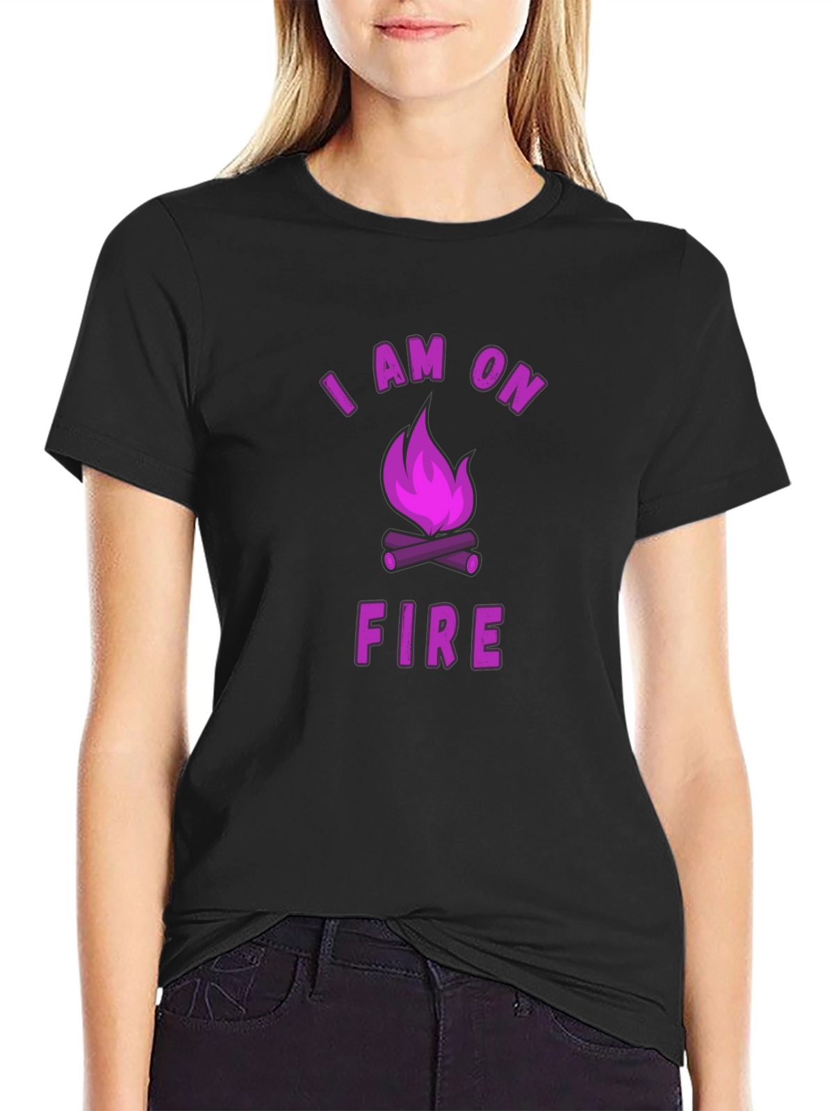 I am on Fire Graphic T-Shirt