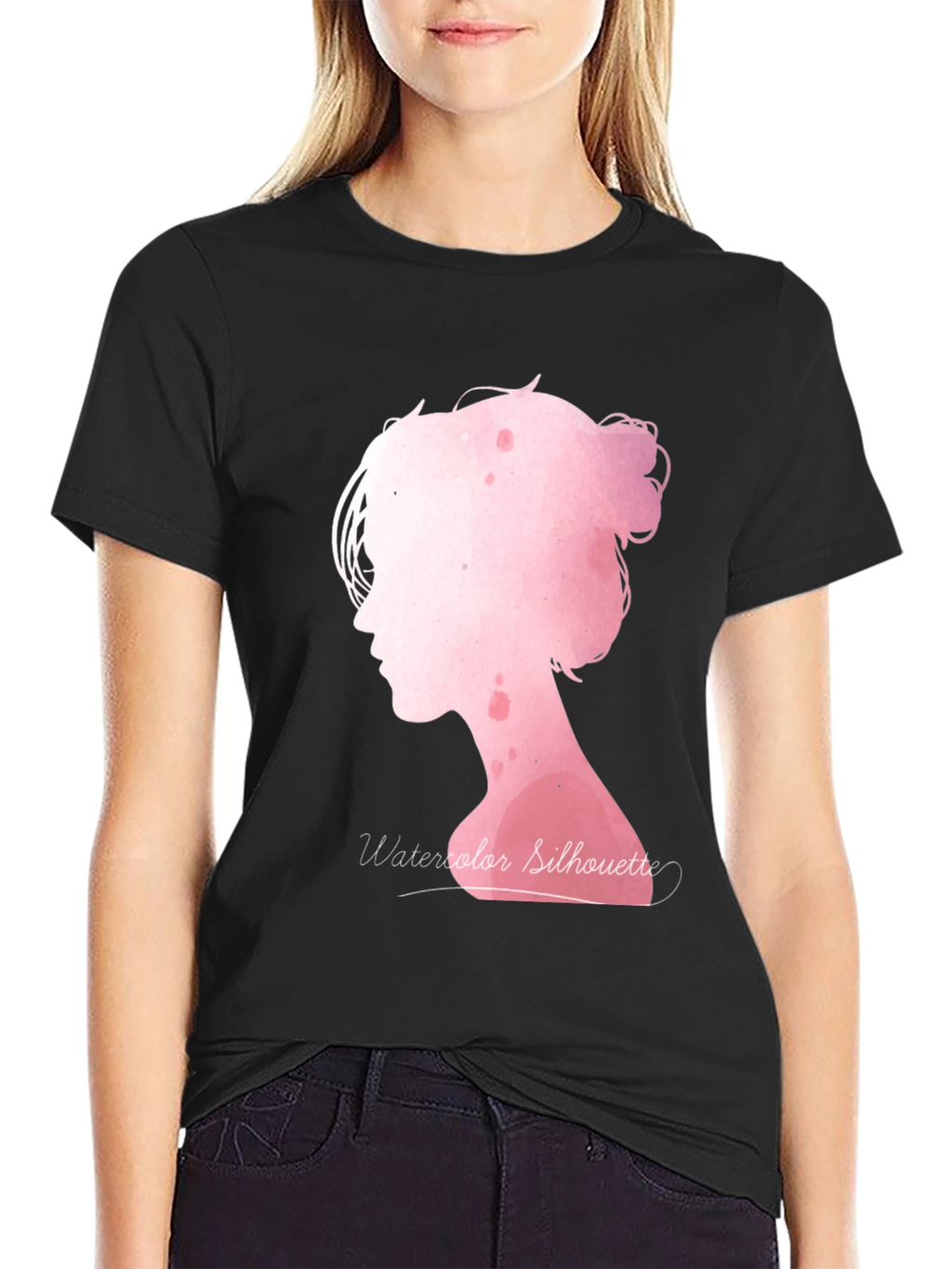 Watercolor Silhouette T-Shirt