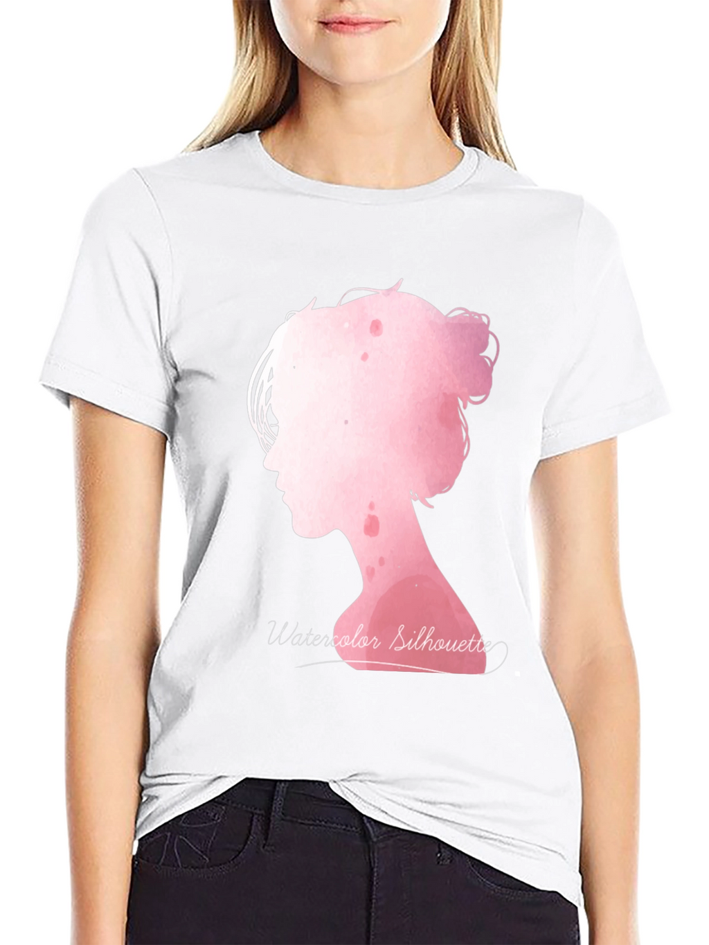 Watercolor Silhouette T-Shirt