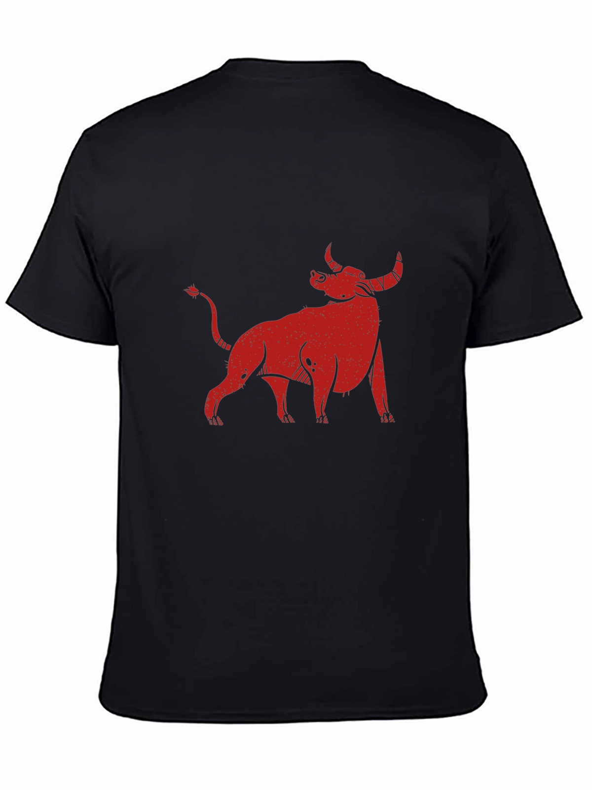 Red Bull Graphic Black Tee - Zodiac Taurus Style