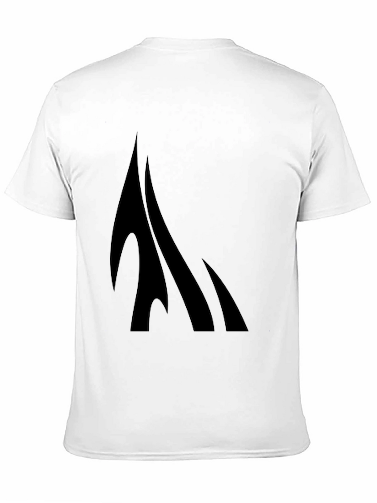 Black Graphic Tee - Modern Design
