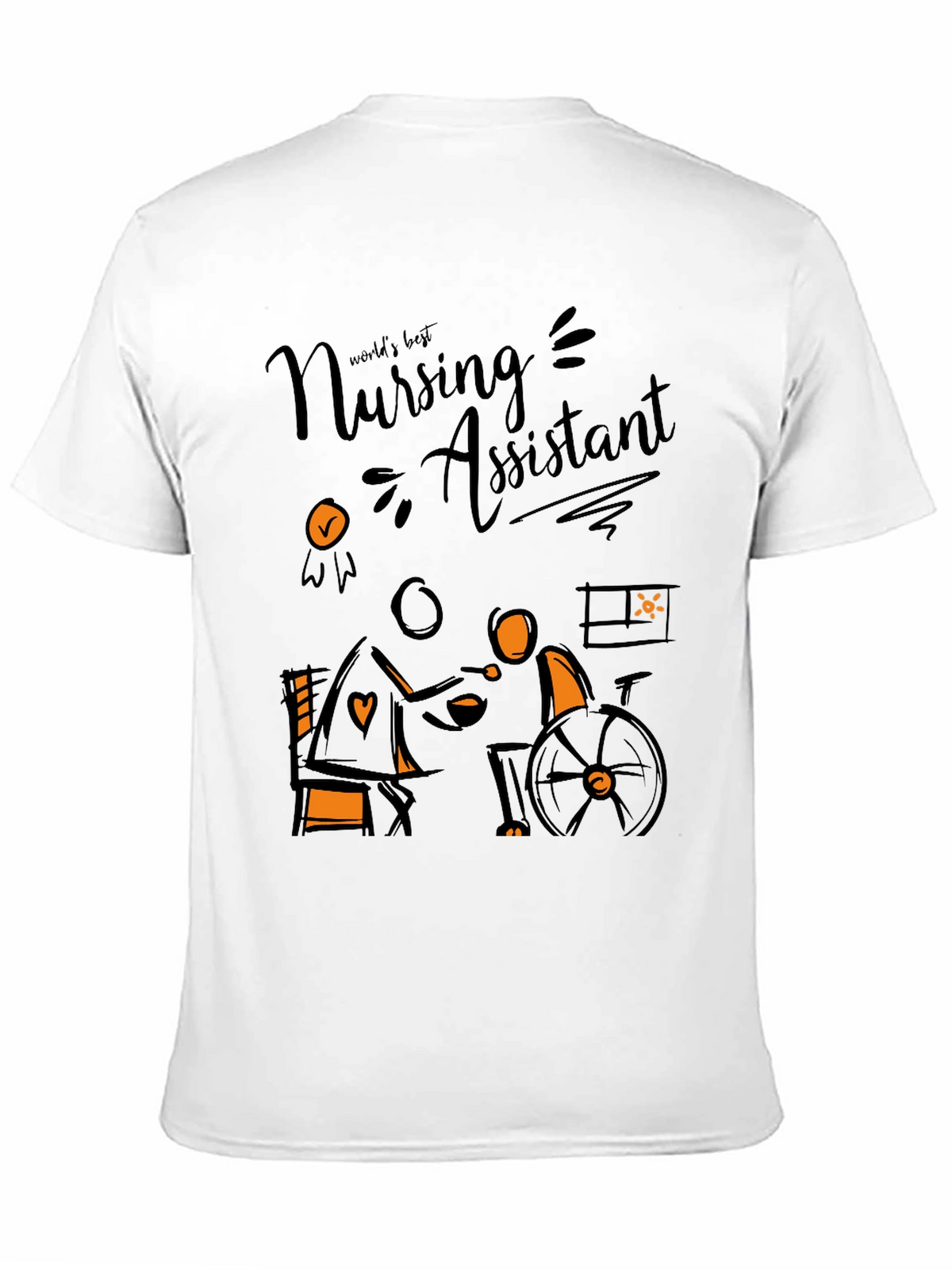 Nursing Assistant Graphic Tee - Caregiver Appreciation
