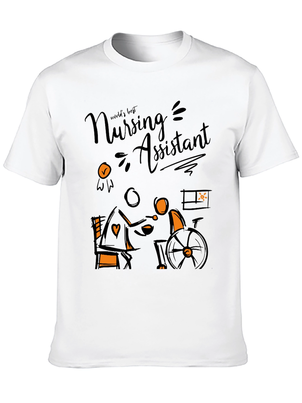Nursing Assistant Graphic Tee - Caregiver Appreciation