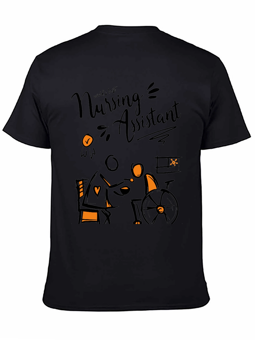 Nursing Assistant Graphic Tee - Caregiver Appreciation
