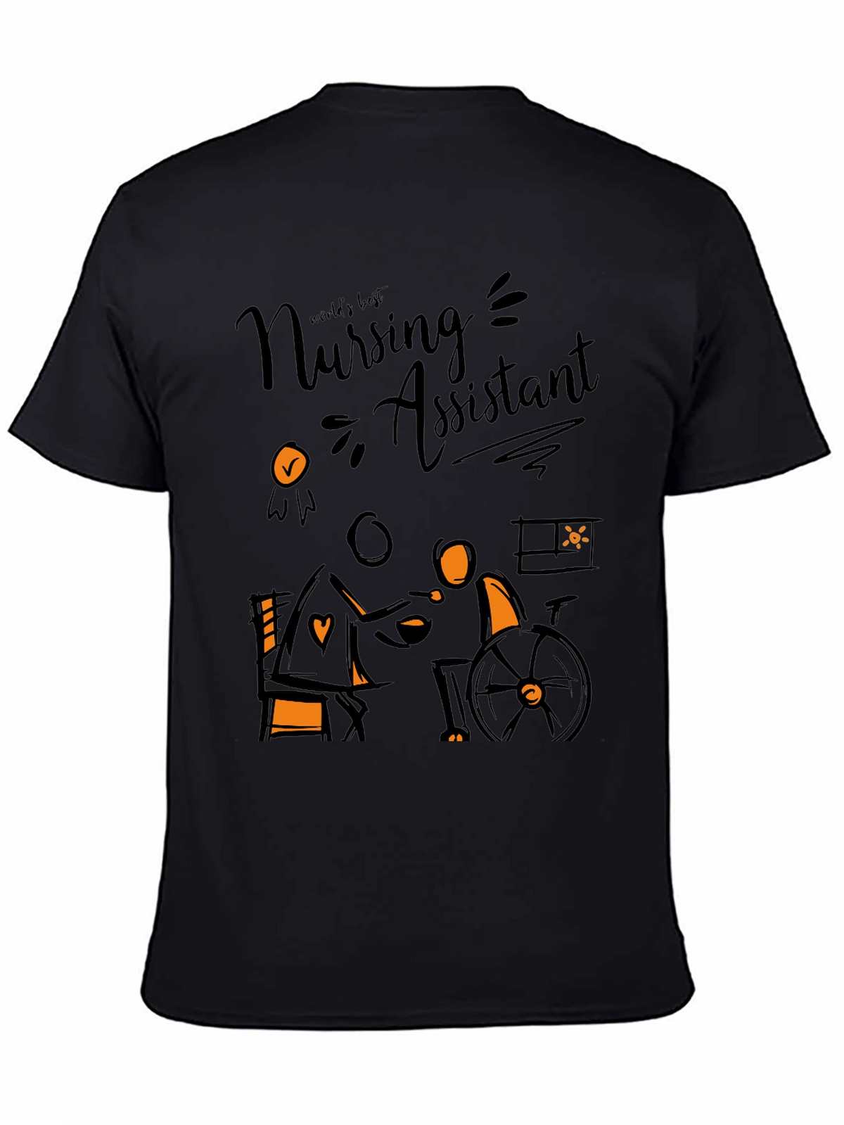 Nursing Assistant Graphic Tee - Caregiver Appreciation