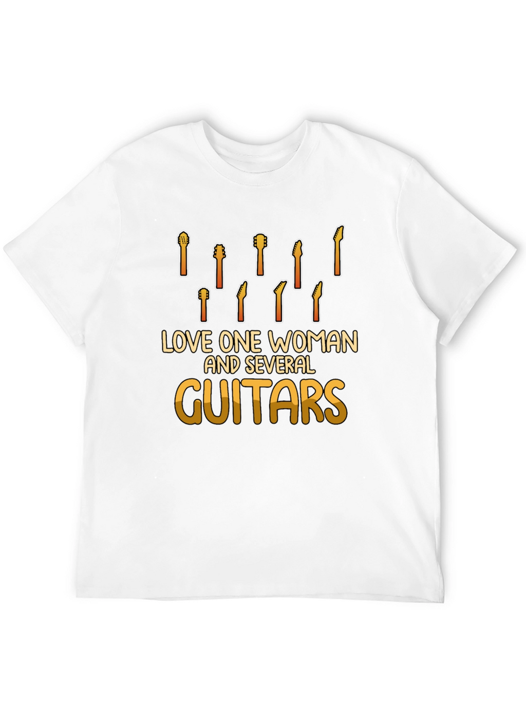 Love One Woman & Several Guitars Graphic Tee