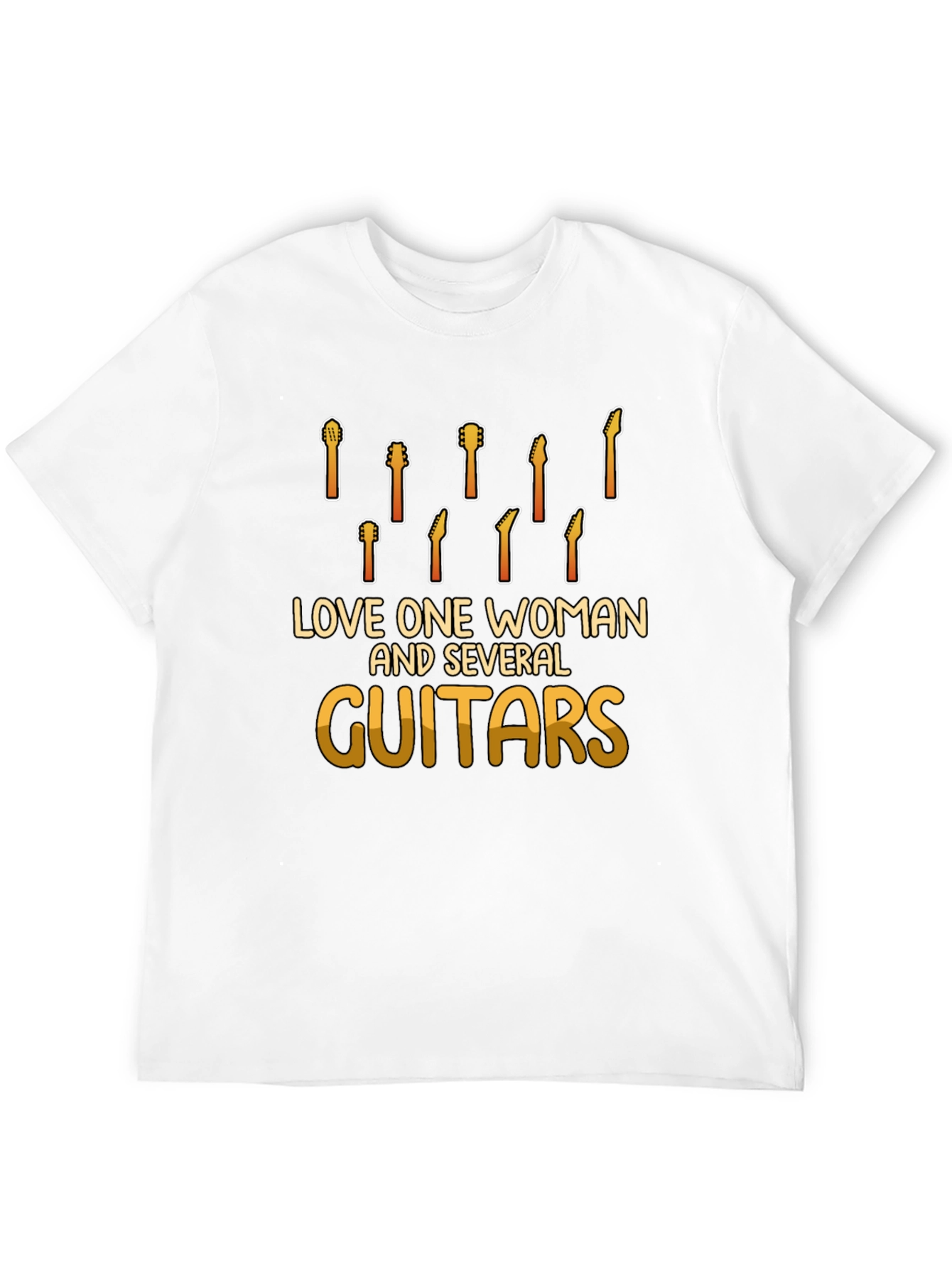 Love One Woman & Several Guitars Graphic Tee