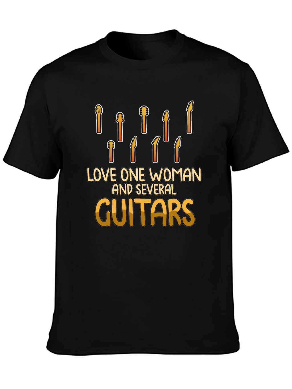 Love One Woman & Several Guitars Graphic Tee