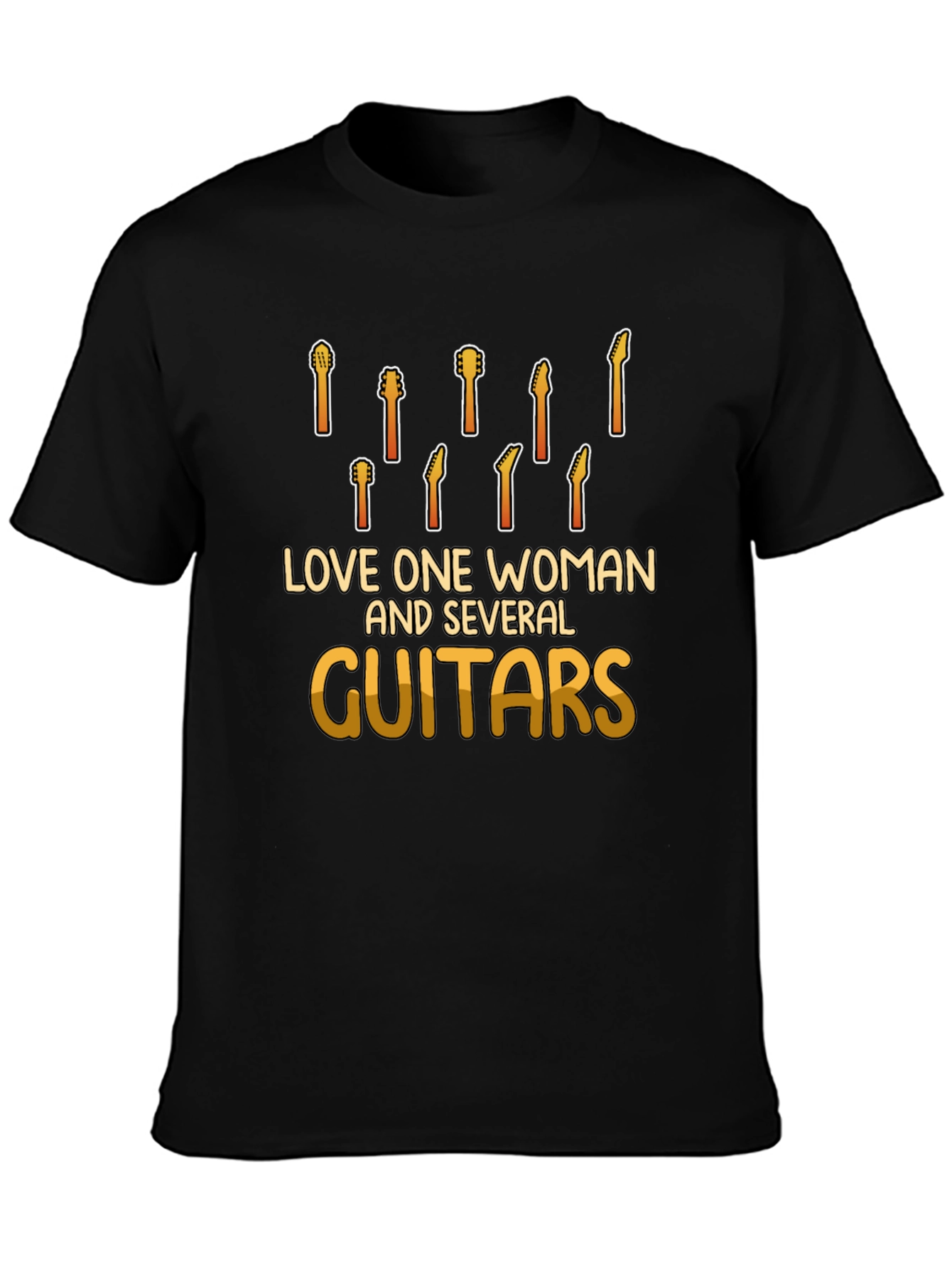 Love One Woman & Several Guitars Graphic Tee