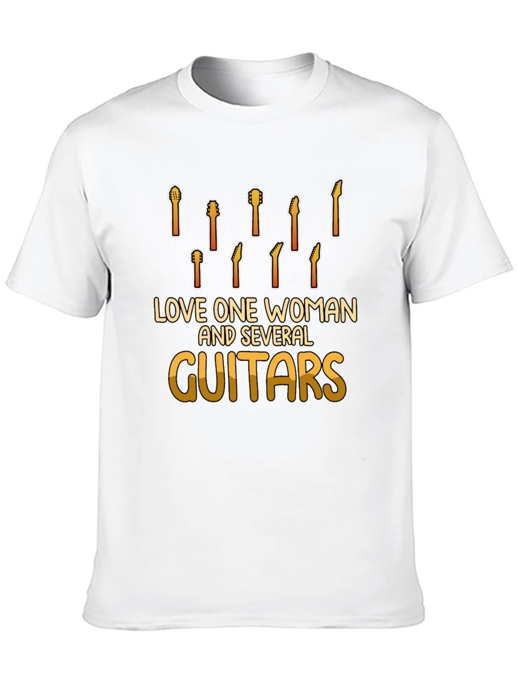 Love One Woman & Several Guitars Graphic Tee