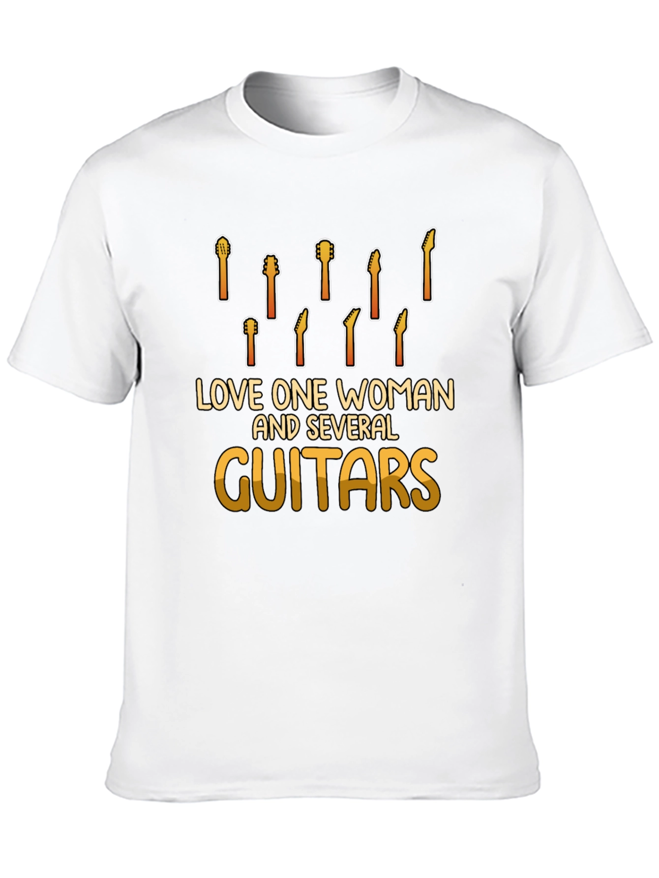 Love One Woman & Several Guitars Graphic Tee