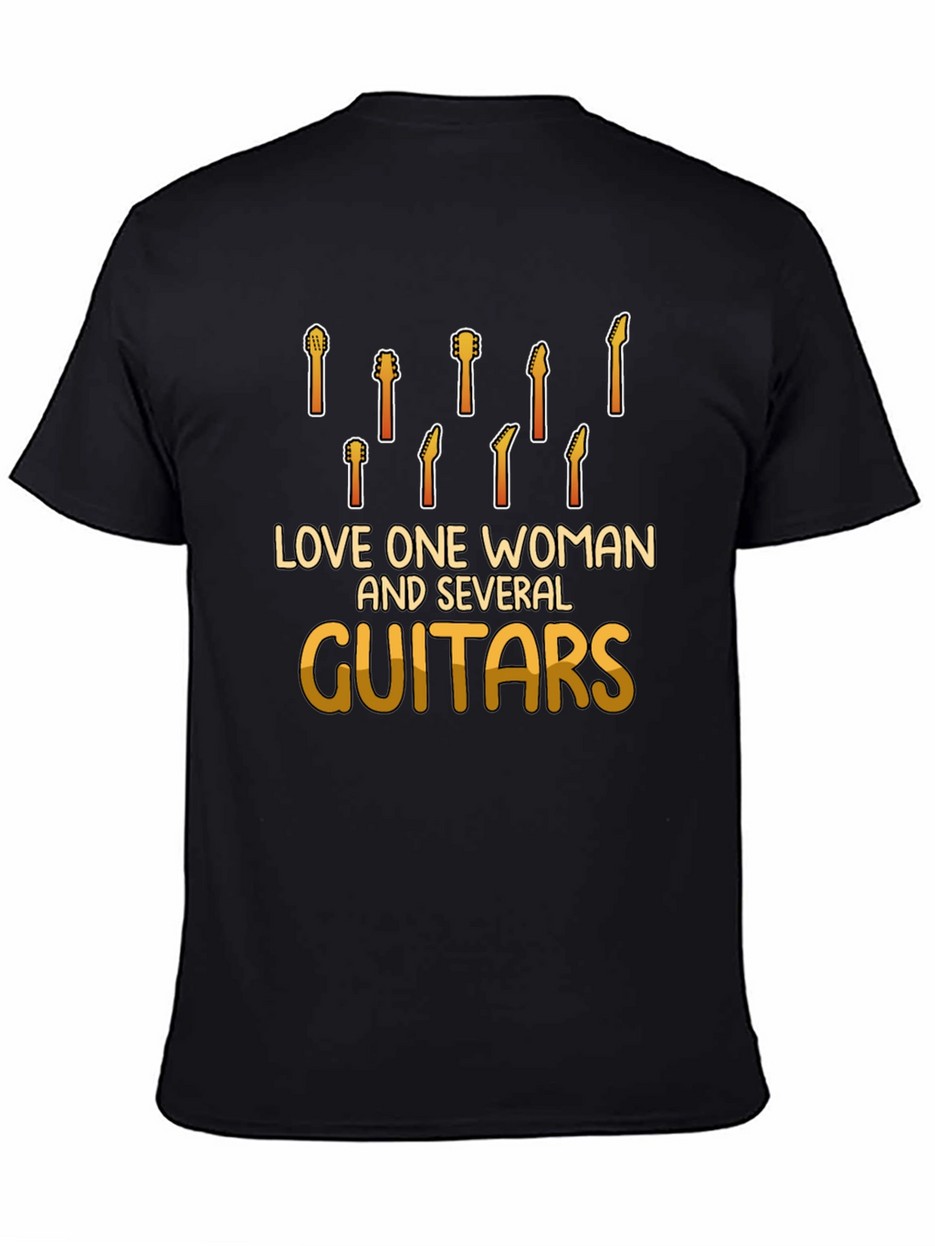 Love One Woman & Several Guitars Graphic Tee
